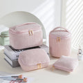 Velvet Travel Makeup Bag - DippedShop Wholesale - #0099