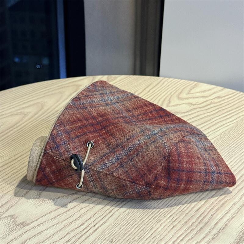 Warm Plaid Bucket Hat - DippedShop Wholesale - #0035