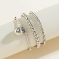 Trendy Layered Round Beaded St - DippedShop Wholesale - #1555
