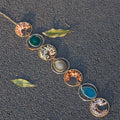 Agate Crystal Tree Suncatcher - DippedShop Wholesale - #7747