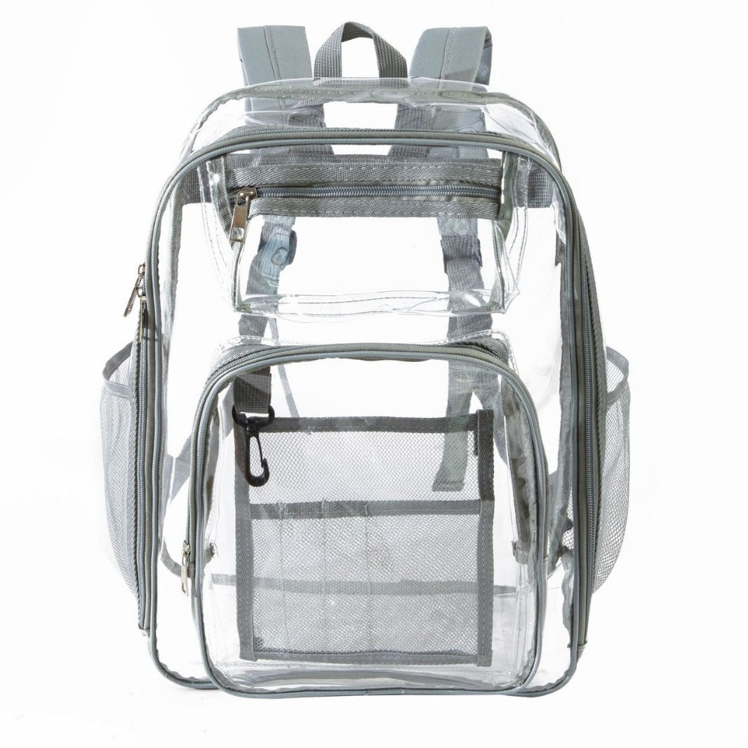 Stylish Transparents PVC Waterproof Backpack 6S10BBG1476