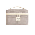 Retro Plaid Pattern Large Capacity Cosmetic Bag 6S5CO119