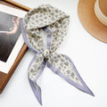 Trendy Flower Print Cotton Neckerchief Head Scarf MK2BW6W6NSI12