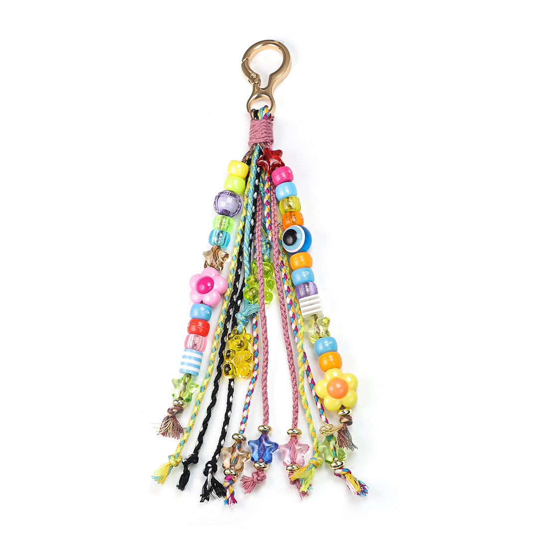 Flower Pendant Bag Charm - DippedShop Wholesale - #7155