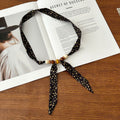 Retro Polka Dots Beaded Scarf Necklace MK2BLW6W6NSI61