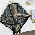 Knit Triangle Shawl - DippedShop Wholesale - #0835