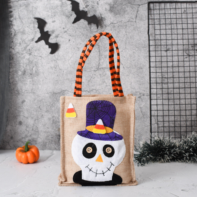 Cartoon Applique Tote Bag - DippedShop Wholesale - #4403