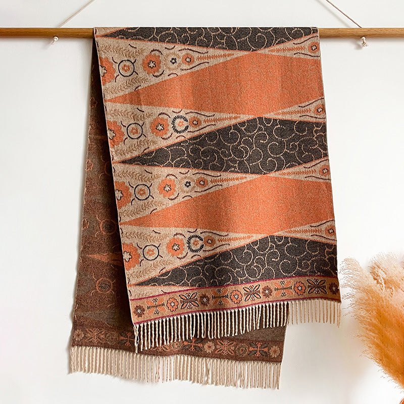Boho Ethnic Shawl Scarf - DippedShop Wholesale - #0483
