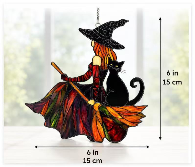 Halloween Ghost Sun Catcher Window Hanging 6H7HLS184