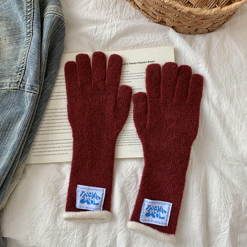 Thermal Knit Winter Gloves - DippedShop Wholesale - #1315