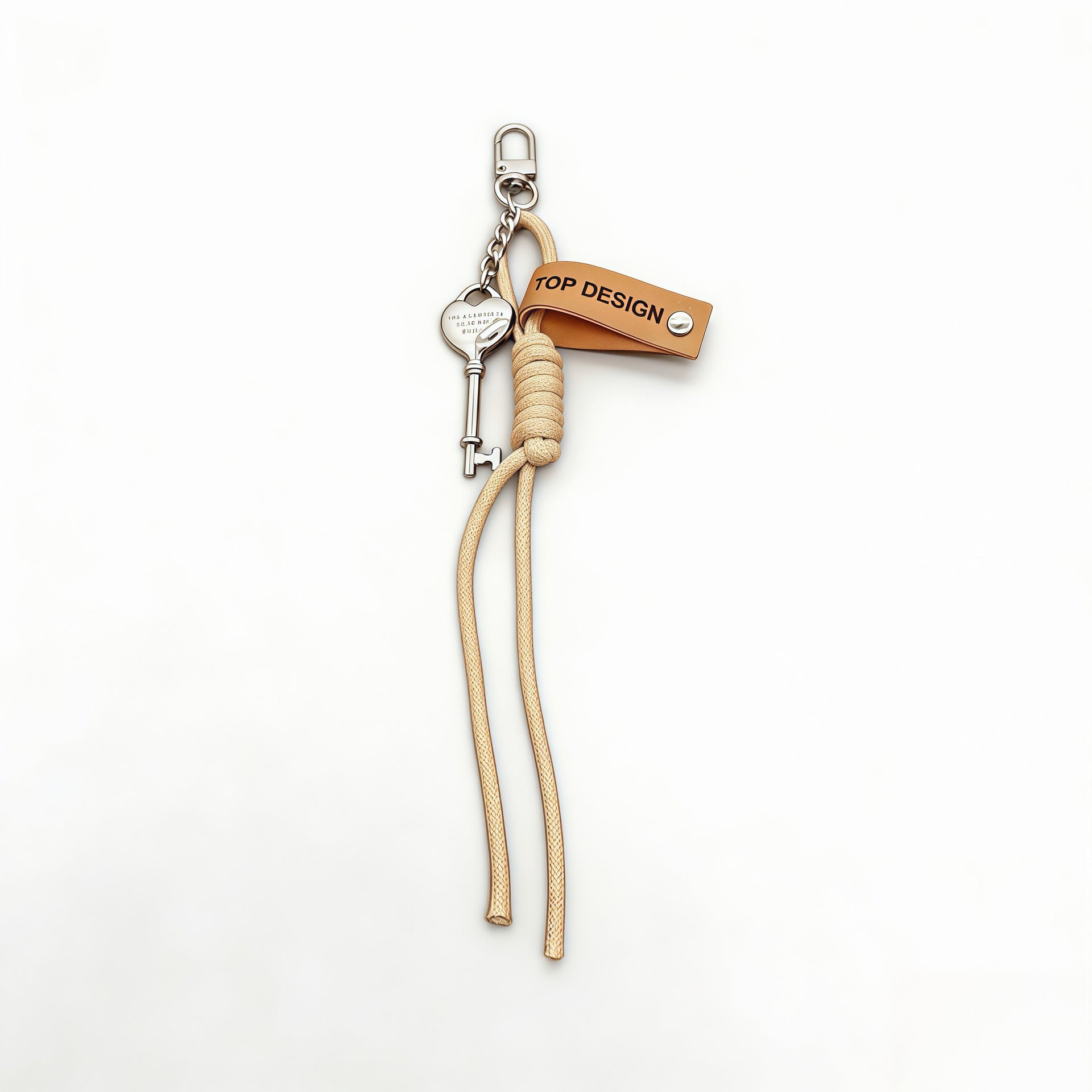 Chic Key Braided Cords Keychain Bag Charm 6W10BBC431