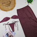 Polka Dot Strapless Cover - DippedShop Wholesale - #2147