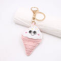 Funny Leather French Fries Snake Keychain 6W10BBC701