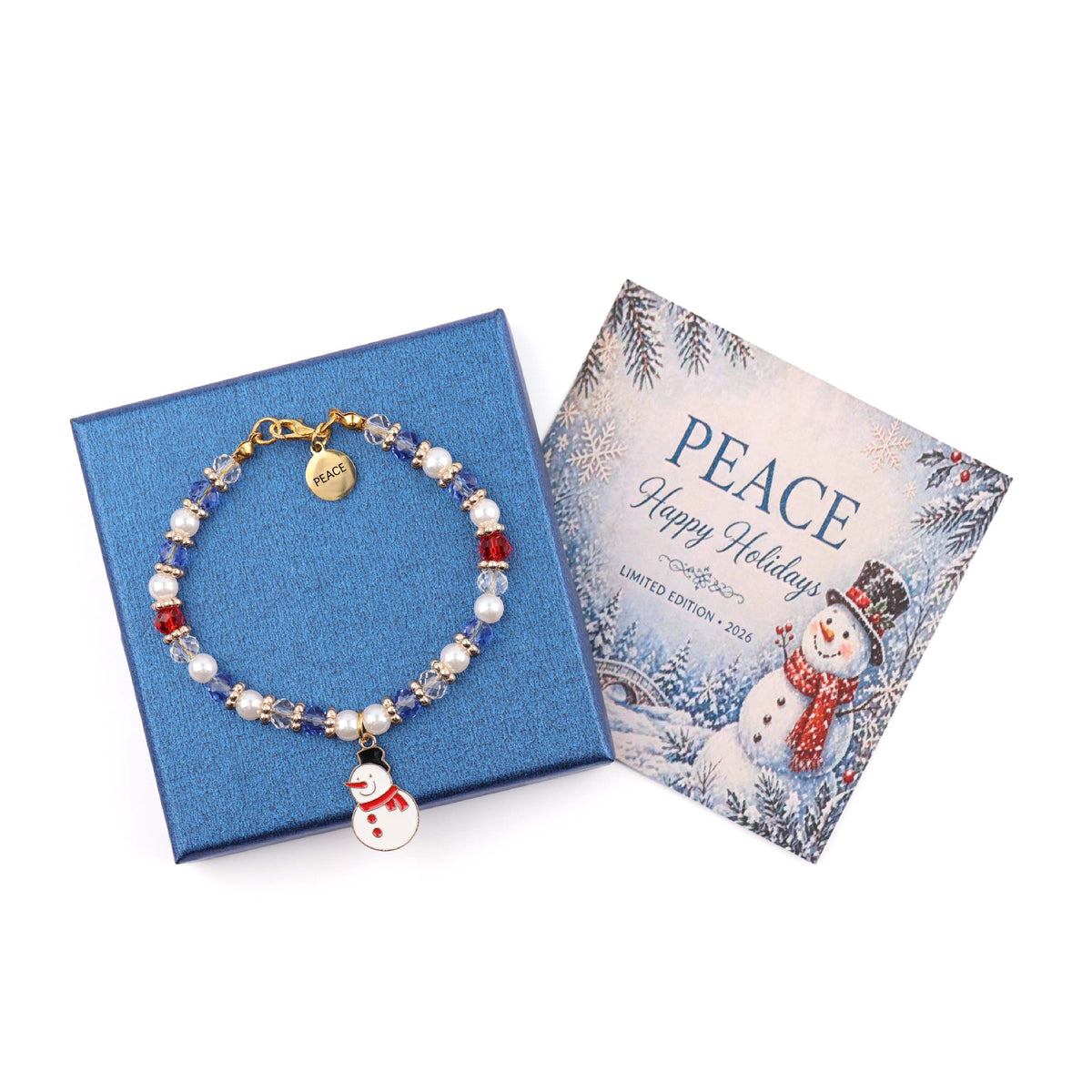 Cardinal Pendant Beaded Bracelet - DippedShop Wholesale - #5715