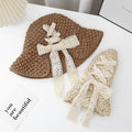 Lace Strap Straw Hat - DippedShop Wholesale - #8291