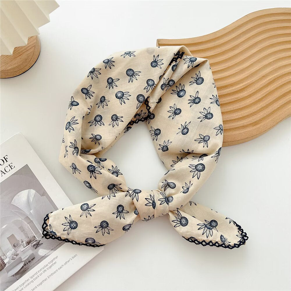Animal Print Silk Scarf - DippedShop Wholesale - #9907