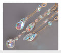Gold Crystal Suncatcher Pendant - DippedShop Wholesale - #6675