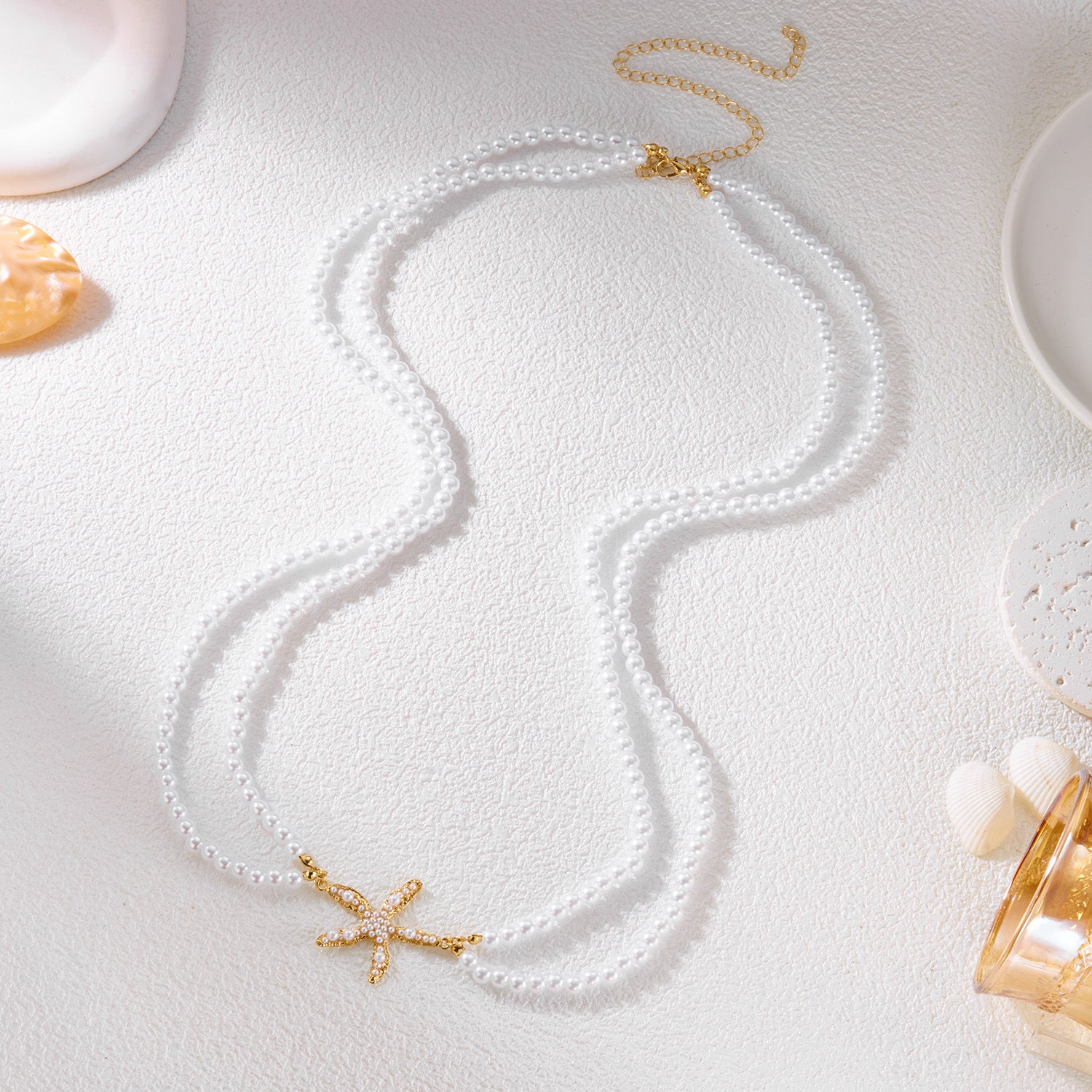 Trendy Starfish Beaded Tassel - DippedShop Wholesale - #9427