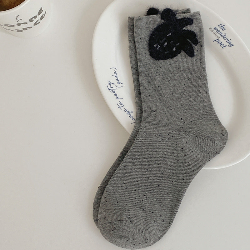 Cartoon Pattern Crew Socks - DippedShop Wholesale - #1507