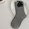 Cute Cartoon Pattern Soft Cotton Crew Socks 6W8FSO545