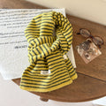 Vintage Knit Striped Wool-Blend Scarf 6W6NSC84
