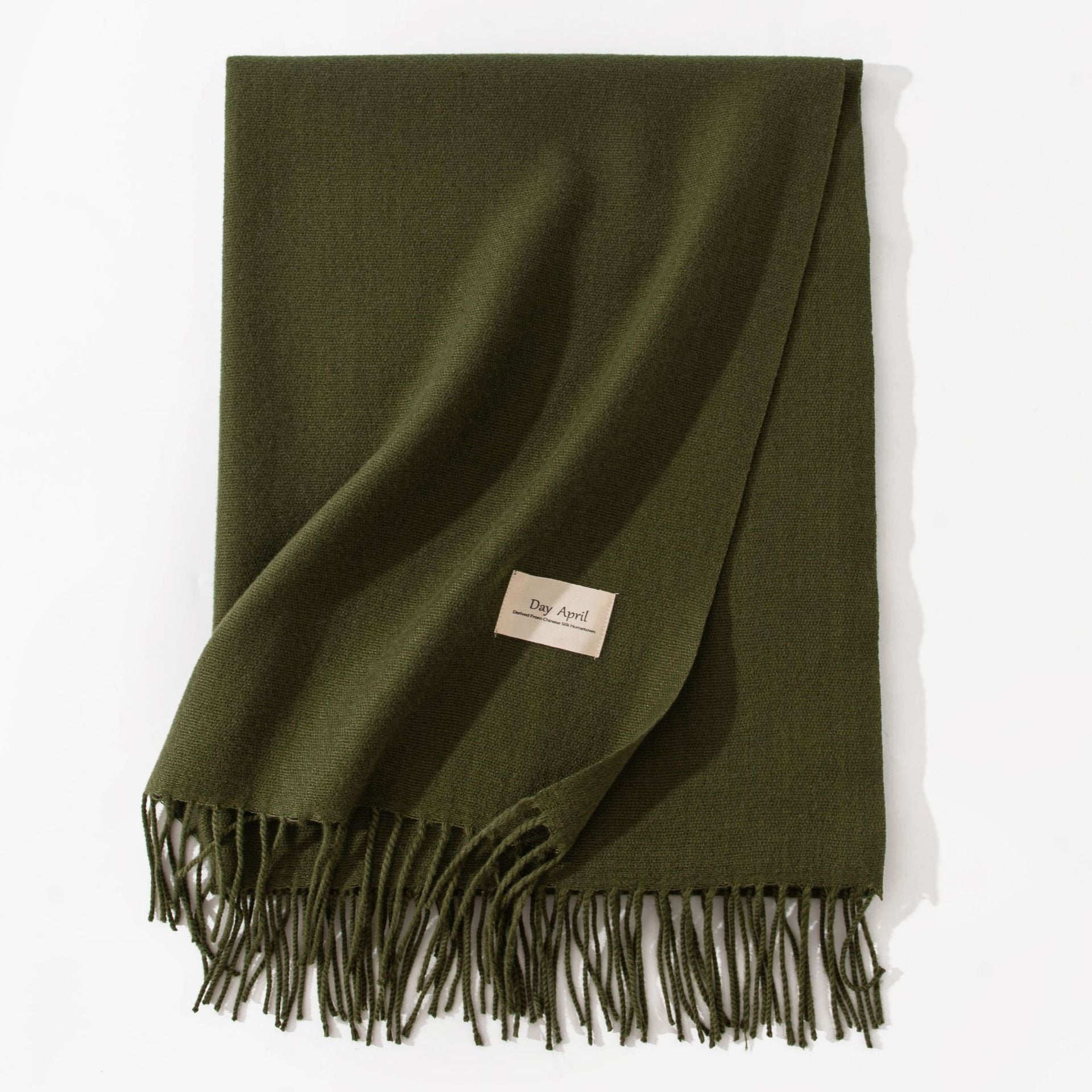 Versatile Solid Color Imitation Cashmere Scarf 6W6NSW278