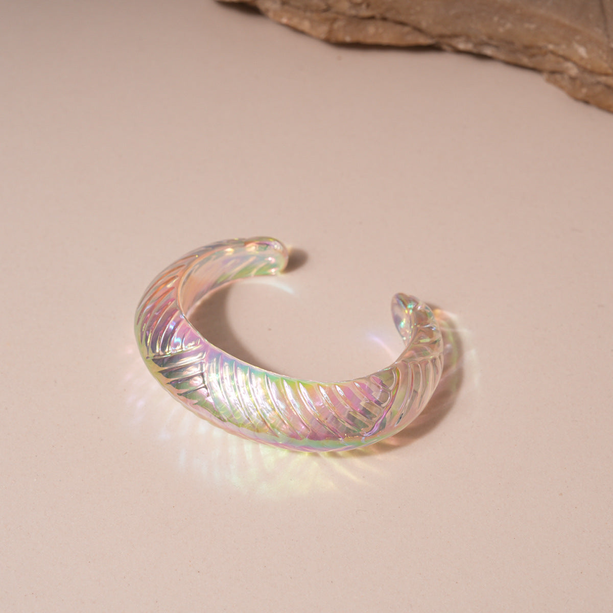 Trendy Iridescent Irregular Ac - DippedShop Wholesale - #7251