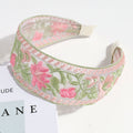 Sweet Floral Embroidery Non Slip Headband MK2PIM6W6HBD79