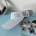 Breathable Solid Color Letters Embroidery Sun Set MK2COK6W6HAT368