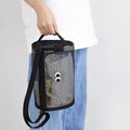 Simple Eye Embroidered Mesh Makeup Bag MK2BW6S10BOB116