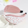Cute Floral Print Bowknot Wide Headband MK2PIM6W6HBD77
