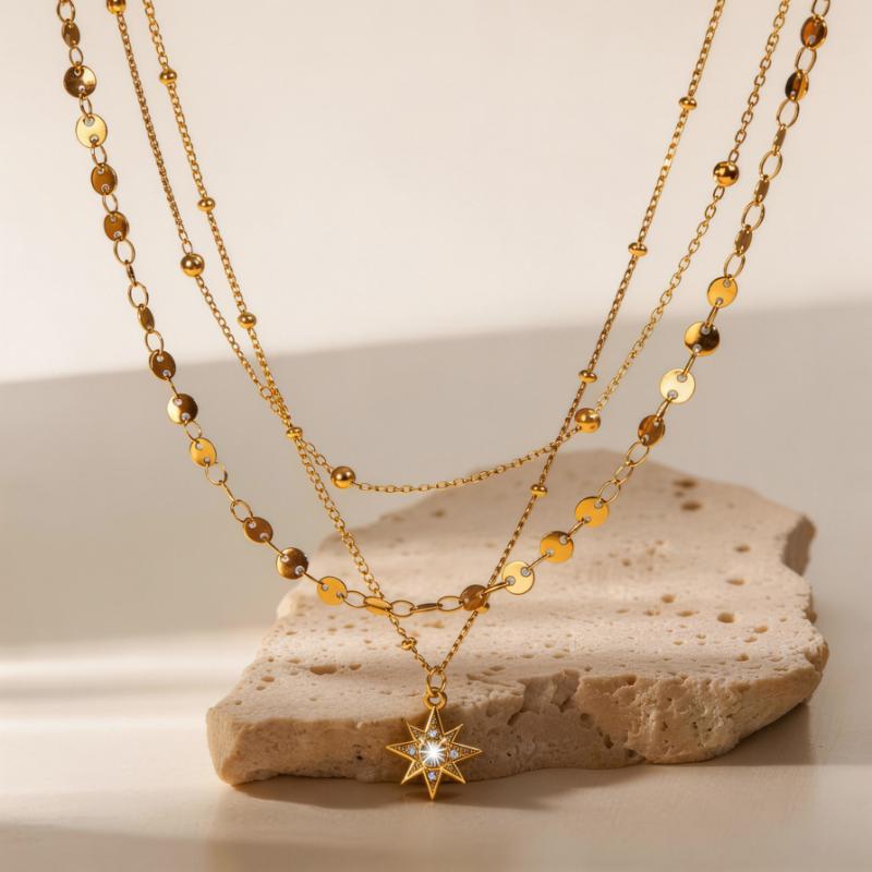 Gold Plated Sunflower Choker Necklace - DippedShop Wholesale - #3123