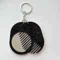 Simple Solid Color Oval Portable Hair Combs MK2BLM6C5CB86