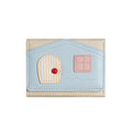 Chic Color Block House Coin Purse Wallet 6S10BWB132