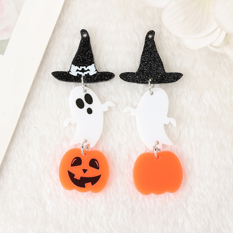 10+ Halloween Cartoon Ghost Flower Accessories DPJPA2645