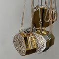 Glitter Rhinestone Acrylic Mini Apple Crossbody Bag 6W10BBG1736