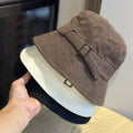 Adjustable Corduroy Bucket Hat - DippedShop Wholesale - #2739