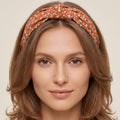 Boho Knotted Floral Headband - DippedShop Wholesale - #6595