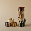 Gold Geometric Stretch Bracelet - DippedShop Wholesale - #3011