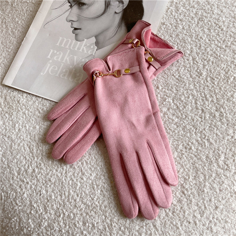 Fleece Lined Winter Gloves - DippedShop Wholesale - #8499