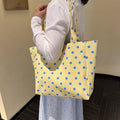 Stylish Polka Dots Large Capacity Tote Bag 6W10BBG1952