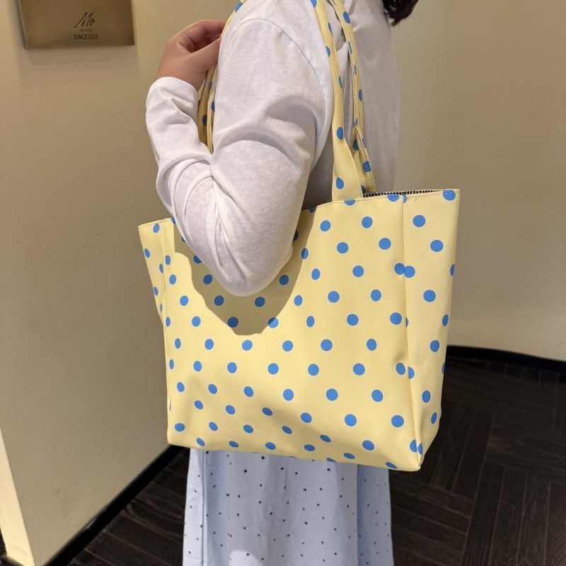 Stylish Polka Dots Large Capacity Tote Bag 6W10BBG1952