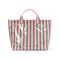 Minimalist Color Block Striped Portable Tote Bag MK2BLW6W10BBG585