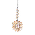 Crystal Floral Pendant Wind Chimes Suncatchers MK2CZAS6H7HLS56