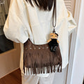 Casual Star Studded Fringe Crossbody Bag 6W10BBG2380