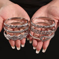 Elegant Cubic Zirconia Geometr - DippedShop Wholesale - #9459