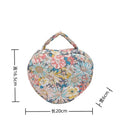 Floral Quilted Cosmetic Bag - DippedShop Wholesale - #5763