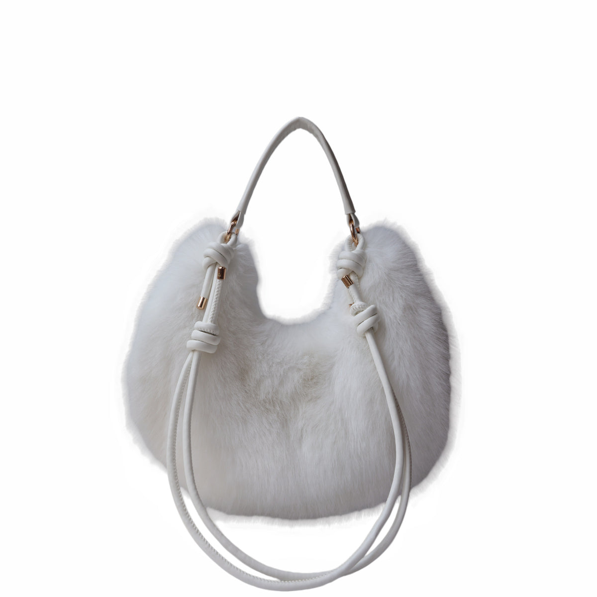 Fluffy Faux Fur Large Capacity Crossbody Bag 6W10BBG2387