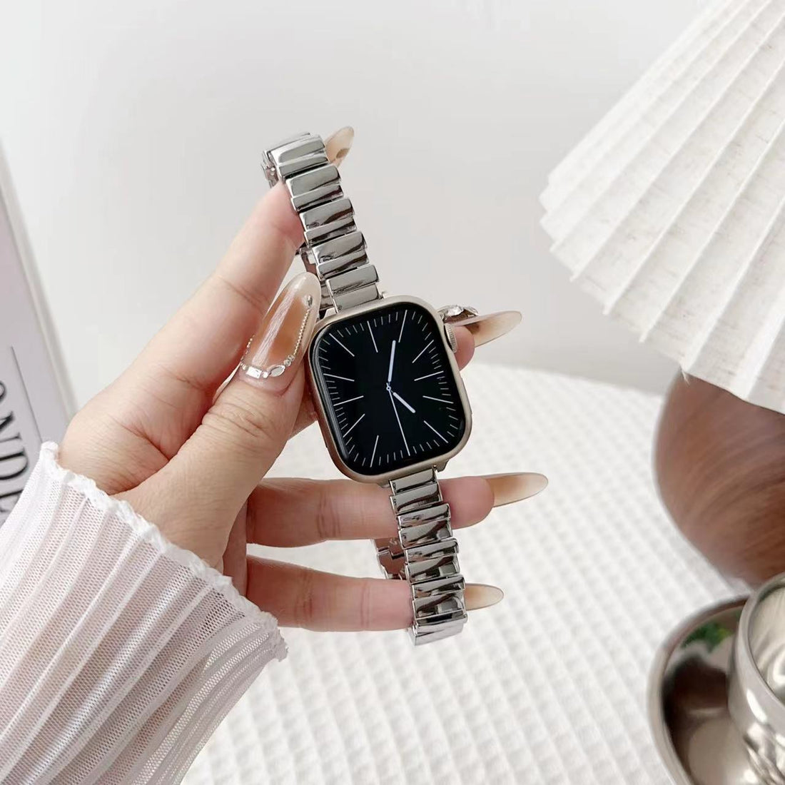 Irregular Metal Link Watch Band - DippedShop Wholesale - #3251