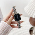 Elegant Irregular Metal Link Watch Band 6W6JWA104